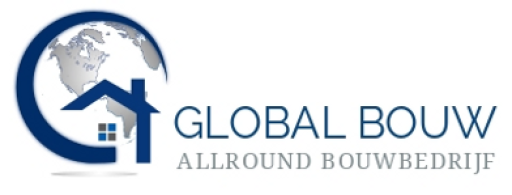 Het logo van Global Bouw EU B.V., uw aannemer voor in Rotterdam